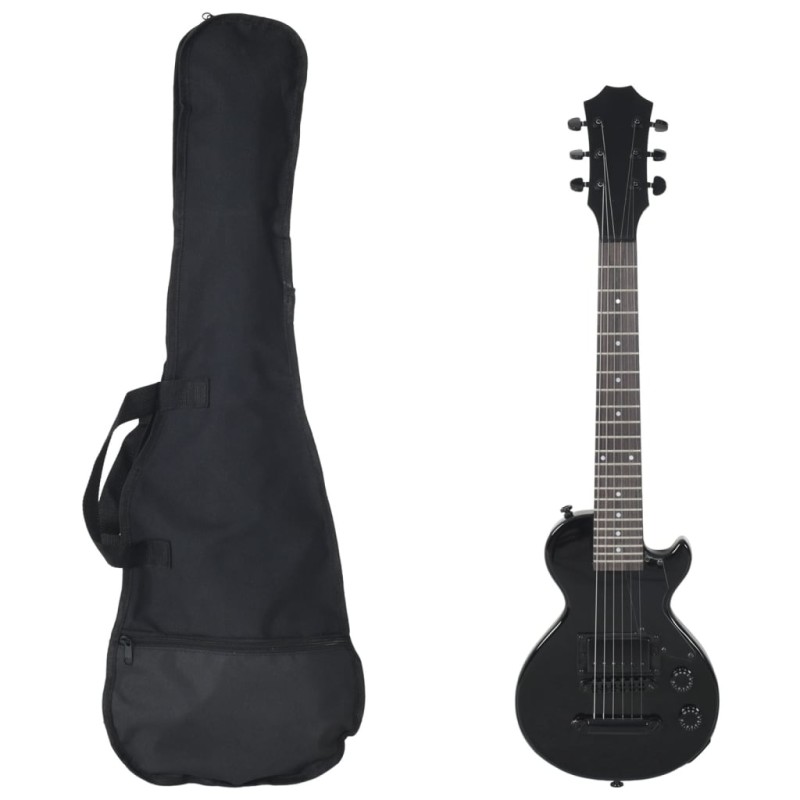 vidaXL Guitarra eléctrica para niños con funda negro 3/4 30" vidaXL Guitarra eléctrica para niños con funda negro 3/4 30"