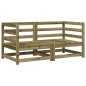 vidaXL Sofás esquineros jardín 2 uds madera pino impregnada 70x70x67cm vidaXL Sofás esquineros jardín 2 uds madera pino impregnada 70x70x67cm