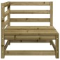 vidaXL Sofás esquineros jardín 2 uds madera pino impregnada 70x70x67cm vidaXL Sofás esquineros jardín 2 uds madera pino impregnada 70x70x67cm