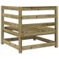 vidaXL Sofás esquineros jardín 2 uds madera pino impregnada 70x70x67cm vidaXL Sofás esquineros jardín 2 uds madera pino impregnada 70x70x67cm