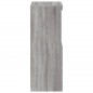 vidaXL Aparador con luces LED gris Sonoma 41x37x100 cm vidaXL Aparador con luces LED gris Sonoma 41x37x100 cm