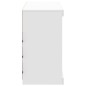 vidaXL Aparador con luces LED blanco 81x37x67 cm vidaXL Aparador con luces LED blanco 81x37x67 cm