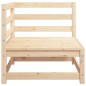 vidaXL Sofás esquineros de jardín 2 uds madera maciza pino 70x70x67 cm vidaXL Sofás esquineros de jardín 2 uds madera maciza pino 70x70x67 cm