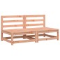 vidaXL Sofás jardín sin reposabrazos 2 uds madera Douglas 70x70x67 cm vidaXL Sofás jardín sin reposabrazos 2 uds madera Douglas 70x70x67 cm