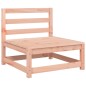 vidaXL Sofá jardín sin reposabrazos con cojines madera maciza Douglas vidaXL Sofá jardín sin reposabrazos con cojines madera maciza Douglas