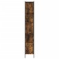 vidaXL Estantería madera de ingeniería roble ahumado 102x28x172 cm vidaXL Estantería madera de ingeniería roble ahumado 102x28x172 cm