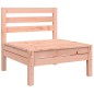 vidaXL Sofá jardín sin reposabrazos con cojines madera maciza Douglas vidaXL Sofá jardín sin reposabrazos con cojines madera maciza Douglas