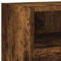 vidaXL Muebles de TV de pared 5 pzas madera ingeniería roble ahumado vidaXL Muebles de TV de pared 5 pzas madera ingeniería roble ahumado
