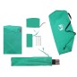 vidaXL Tienda de playa tafetán verde agua 274x178x170/148 cm 185T vidaXL Tienda de playa tafetán verde agua 274x178x170/148 cm 185T