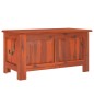 vidaXL Baúl de almacenamiento con tapa madera maciza de acacia marrón vidaXL Baúl de almacenamiento con tapa madera maciza de acacia marrón