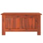 vidaXL Baúl de almacenamiento con tapa madera maciza de acacia marrón vidaXL Baúl de almacenamiento con tapa madera maciza de acacia marrón
