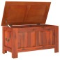 vidaXL Baúl de almacenamiento con tapa madera maciza de acacia marrón vidaXL Baúl de almacenamiento con tapa madera maciza de acacia marrón