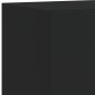 vidaXL Muebles de TV de pared con LED 6 pzas madera ingeniería negro vidaXL Muebles de TV de pared con LED 6 pzas madera ingeniería negro