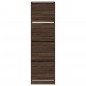 vidaXL Mueble zapatero 4 cajones abatibles marrón roble 60x42x204 cm vidaXL Mueble zapatero 4 cajones abatibles marrón roble 60x42x204 cm