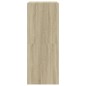 vidaXL Mueble zapatero 2 cajones abatibles roble Sonoma 80x42x108 cm vidaXL Mueble zapatero 2 cajones abatibles roble Sonoma 80x42x108 cm