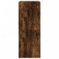 vidaXL Mueble zapatero 2 cajones abatibles roble ahumado 80x42x108 cm vidaXL Mueble zapatero 2 cajones abatibles roble ahumado 80x42x108 cm