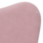 vidaXL Sofá para niños felpa suave rosa vidaXL Sofá para niños felpa suave rosa