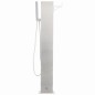 vidaXL Grifo para ducha de jardín acero inoxidable 110 cm vidaXL Grifo para ducha de jardín acero inoxidable 110 cm