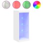 vidaXL Aparador con luces LED blanco 41x37x100 cm vidaXL Aparador con luces LED blanco 41x37x100 cm