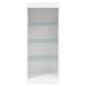vidaXL Aparador con luces LED blanco 41x37x100 cm vidaXL Aparador con luces LED blanco 41x37x100 cm