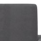 vidaXL Sofá cama de niños 2 plazas felpa suave gris antracita vidaXL Sofá cama de niños 2 plazas felpa suave gris antracita