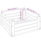 vidaXL Cubierta para base de sombrilla madera maciza abeto Douglas vidaXL Cubierta para base de sombrilla madera maciza abeto Douglas