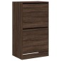 vidaXL Mueble zapatero 2 cajones abatibles marrón roble 60x42x108 cm vidaXL Mueble zapatero 2 cajones abatibles marrón roble 60x42x108 cm
