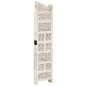 vidaXL Biombo 4 paneles tallado a mano madera mango blanco 160x165 cm vidaXL Biombo 4 paneles tallado a mano madera mango blanco 160x165 cm