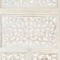 vidaXL Biombo 4 paneles tallado a mano madera mango blanco 160x165 cm vidaXL Biombo 4 paneles tallado a mano madera mango blanco 160x165 cm