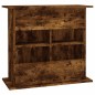 vidaXL Soporte de acuario madera ingeniería roble ahumado 81x36x73 cm vidaXL Soporte de acuario madera ingeniería roble ahumado 81x36x73 cm