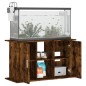 vidaXL Soporte de acuario madera ingeniería roble ahumado 101x41x58 cm vidaXL Soporte de acuario madera ingeniería roble ahumado 101x41x58 cm