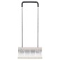 vidaXL Pala de nieve de mango extensible lámina acero plateado 61 cm