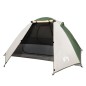 vidaXL Tienda de campaña 2 personas tafetán 185T verde 224x248x118 cm vidaXL Tienda de campaña 2 personas tafetán 185T verde 224x248x118 cm