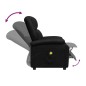 vidaXL Sillón de masaje de cuero sintético negro vidaXL Sillón de masaje de cuero sintético negro