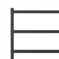 vidaXL Estructura de cama con cabecero y estribo metal negro 75x190 cm vidaXL Estructura de cama con cabecero y estribo metal negro 75x190 cm