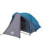 vidaXL Tienda de campaña 2 personas tafetán 185T azul 320x140x120 cm