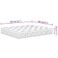 vidaXL Colchón de muelles ensacados Super King Medium Plus 160x200 cm vidaXL Colchón de muelles ensacados Super King Medium Plus 160x200 cm
