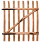 vidaXL Puerta para valla 100x120cm madera de avellano impregnada vidaXL Puerta para valla 100x120cm madera de avellano impregnada
