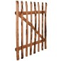 vidaXL Puerta para valla 100x120cm madera de avellano impregnada vidaXL Puerta para valla 100x120cm madera de avellano impregnada