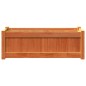 vidaXL Jardineras de exterior 2 uds madera maciza de pino marrón cera vidaXL Jardineras de exterior 2 uds madera maciza de pino marrón cera