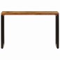 vidaXL Mesa consola madera maciza reciclada y acero 120x35x76 cm vidaXL Mesa consola madera maciza reciclada y acero 120x35x76 cm