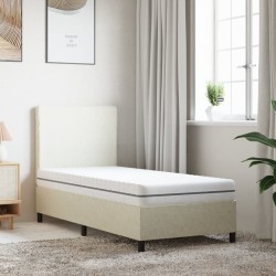 vidaXL Colchón de espuma medio suave 70x200 cm