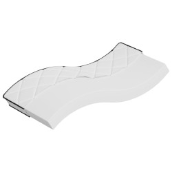 vidaXL Colchón de espuma medio suave 70x200 cm