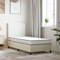vidaXL Colchón de espuma medio suave 70x200 cm