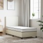 vidaXL Colchón de espuma medio suave 70x200 cm