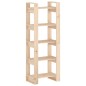 vidaXL Estantería/divisor de espacios de madera maciza 60x35x160 cm