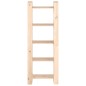 vidaXL Estantería/divisor de espacios de madera maciza 60x35x160 cm