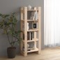 vidaXL Estantería/divisor de espacios de madera maciza 60x35x160 cm