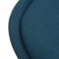 vidaXL Sillas de comedor 4 unidades tela azul vidaXL Sillas de comedor 4 unidades tela azul