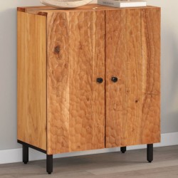 vidaXL Armario auxiliar madera maciza de acacia 60x33x75 cm